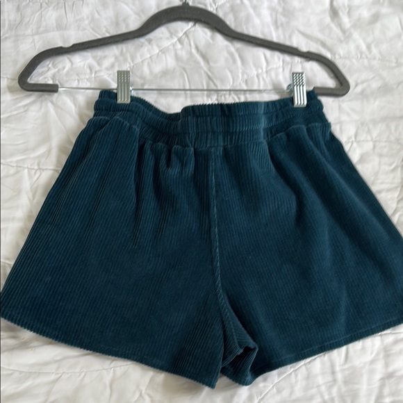 Sézane High Waist Blue Shorts Relaxed Fit - Picture 3 of 8